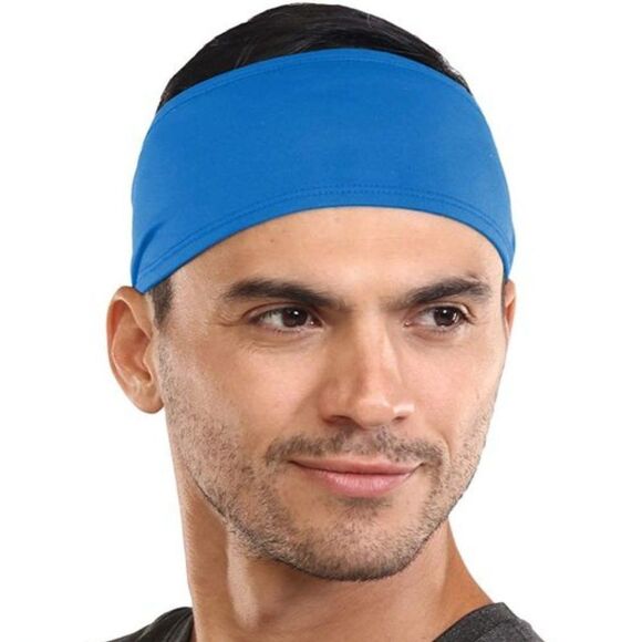 NEW IGNITEX Sports & Workout Sweat Head Band Cool Blue - Picture 4 of 10